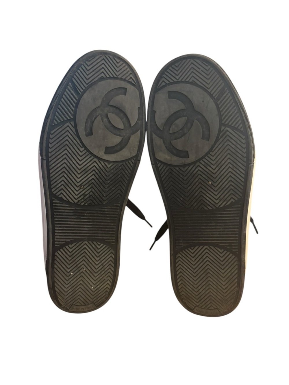 Chanel Logo High Top Sneakers - Picture 8 of 10